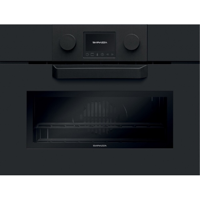 Cuptor incorporabil multifunctional cu aburi BARAZZA 1FEVEVCN, 45x60cm, 40l, touch screen, finisaj negru