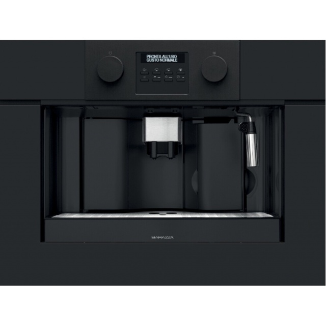 Automat de cafea incorporabil BARAZZA 1CFEVEN 60 cm display digital finisaj negru