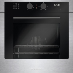 Cuptor incorporabil multifunctional BARAZZA 1FCYPI , 60cm, 65l, display touch screen, finisaj inox satinat