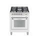 Aragaz Lofra Rainbow PR76MFT/C, gaz, 70x60cm, 5 arzatoare, grill electric, timer, aprindere electronica, rosu