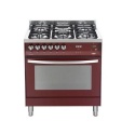 Aragaz Lofra RBI66MFT/CI, 60x60 cm, gaz, 4 arzatoare, grill, aprindere electronica, timer, crem