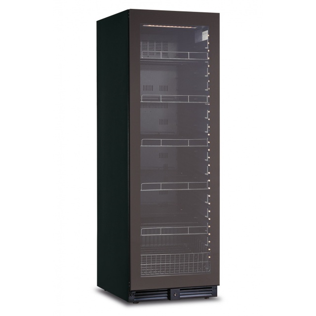 Vitrina frigorifica Klimaitalia Ekofrost EKG 270 C, capacitate 220 l, temperatura 0/+10°C, alb