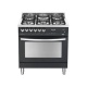 Aragaz Lofra Rainbow PRG86GVT/CI, gaz, 80x60cm, 5 arzatoare, grill electric, timer, aprindere electronica, rosu Aragaz Lofra Rainbow PRG86GVT/CI, gaz, 80x60cm, 5 arzatoare, grill electric, timer, aprindere electronica, rosu