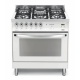 Aragaz Lofra RBI66MFT/CI, 60x60 cm, gaz, 4 arzatoare, grill, aprindere electronica, timer, crem
